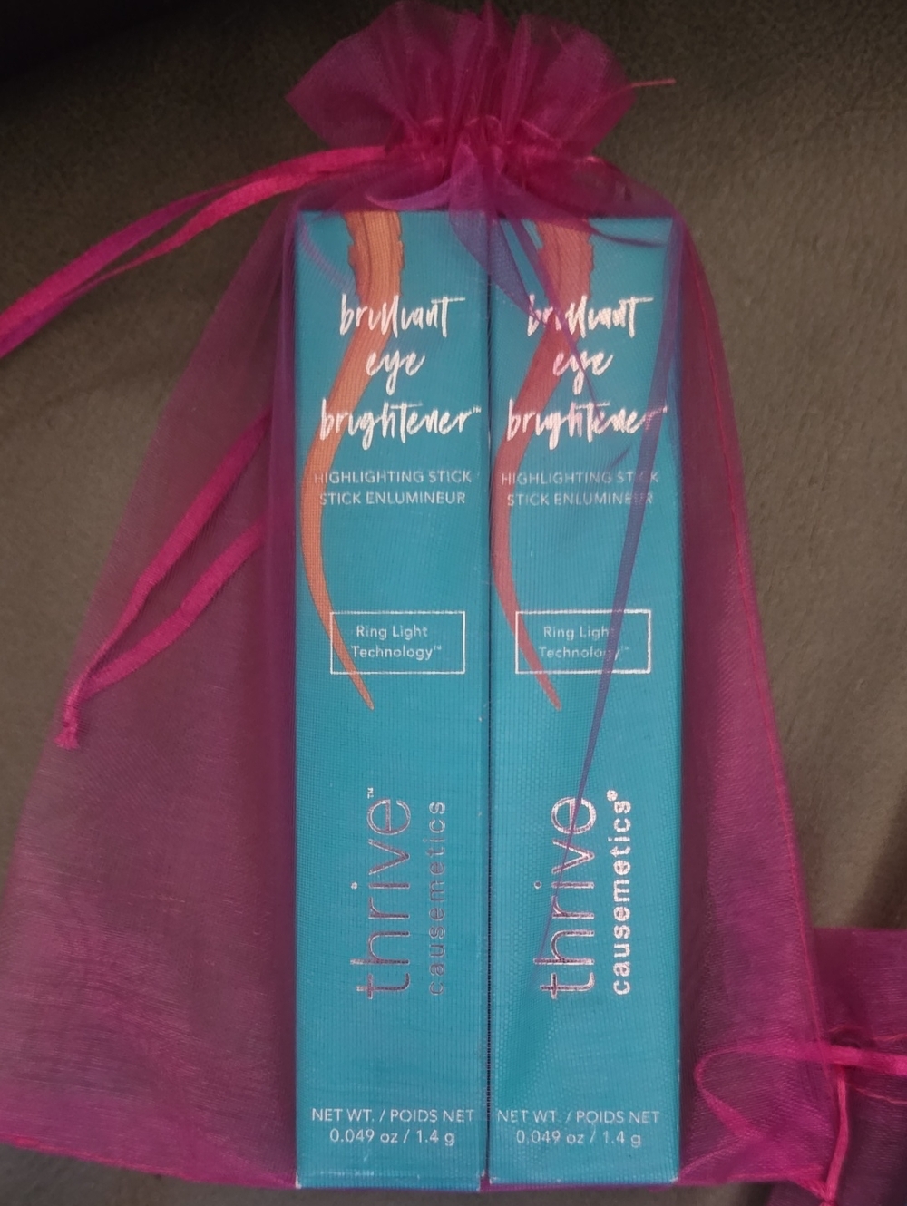 Two New Thrive Causemetics Brilliant Eye Brightener Highlighting Sticks